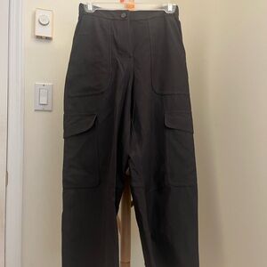 Dark Grey Lululemon Cropped Cargo Pants